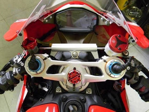 Ducabike Adjustable Clipons Handlebars 53mm Ducati 848 1098 1198 30mm Offset