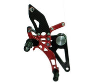 Load image into Gallery viewer, Ducabike Adjustable Rearsets Red Ducati Monster S2R S4R S4RS
