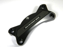 Load image into Gallery viewer, Ducabike Billet/Carbon Handlebar Clamp Black Ducati Multistrada 1200