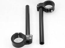 Load image into Gallery viewer, Ducabike Variable Clipons Handlebars 53mm Ducati 1098 1198 1199S/R Panigale Blk