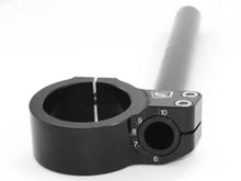 Load image into Gallery viewer, Ducabike Variable Clipons Handlebars 53mm Ducati 1098 1198 1199S/R Panigale Blk