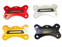 Load image into Gallery viewer, Ducati Hypermotard 821-SP Ducabike Billet/Carbon Handlebar Clamp Blk/Gold/Red/Si