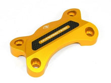 Load image into Gallery viewer, Ducati Hypermotard 821-SP Ducabike Billet/Carbon Handlebar Clamp Blk/Gold/Red/Si