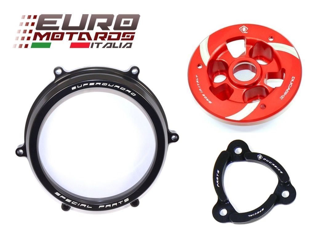 Ducati Panigale 1299 Ducabike Clutch Cover Black+Spring Retainer+Pressure Plate