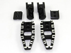 Ducabike Adjustable Foot Pegs Blk Ducati Diavel Hypermotard Multistrada Monster