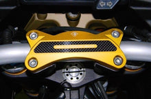 Load image into Gallery viewer, Ducabike Billet/Carbon Handlebar Clamp Gold Ducati Multistrada 1200