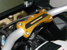Load image into Gallery viewer, Ducabike Billet/Carbon Handlebar Clamp Gold Ducati Multistrada 1200