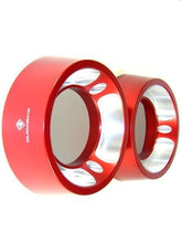 Load image into Gallery viewer, Ducabike Billet Exhaust End Caps Red Ducati Diavel 1200