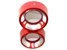 Load image into Gallery viewer, Ducabike Billet Exhaust End Caps Red Ducati Diavel 1200