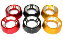 Load image into Gallery viewer, Ducabike Billet Exhaust End Caps Red Ducati Diavel 1200