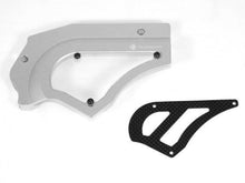Load image into Gallery viewer, Ducabike Billet/Carbon Sprocket Cover Silver Ducati Hypermotard 821 SP/Strada