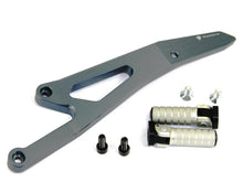 Load image into Gallery viewer, Ducabike Billet Passenger Footrest Silver Ducati Hypermotard SP 821 Strada