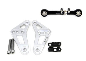 Ducati 899 1199 Panigale S/R Ducabike Adjustable Suspension Rear Link Silver