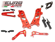 Load image into Gallery viewer, Ducati Scrambler 2014-2016 Ducabike Rearsets Kit For Rider Red New