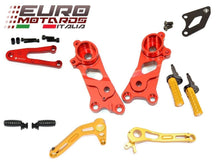 Load image into Gallery viewer, Ducati Scrambler 2014-2016 Ducabike Rearsets Kit For Rider Red New