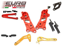 Load image into Gallery viewer, Ducati Scrambler 2014-2016 Ducabike Rearsets Kit For Rider Red New