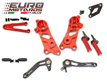 Load image into Gallery viewer, Ducati Scrambler 2014-2016 Ducabike Rearsets Kit For Rider Red New