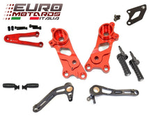Load image into Gallery viewer, Ducati Scrambler 2014-2016 Ducabike Rearsets Kit For Rider Red New