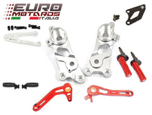 Load image into Gallery viewer, Ducati Scrambler 2014-2016 Ducabike Rearsets Kit For Rider Silver New
