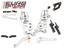 Load image into Gallery viewer, Ducati Scrambler 2014-2016 Ducabike Rearsets Kit For Rider Silver New