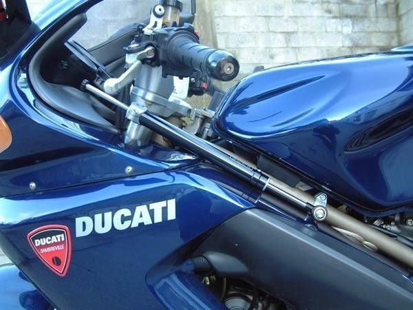 Ducati ST2 ST3 ST4 1997-2008 Toby Belgium Steering Damper Stabilizer & Mount Kit