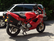 Load image into Gallery viewer, Ducati ST3 ST-3 GPR Exhaust Systems Carbon Oval Slipon Mufflers