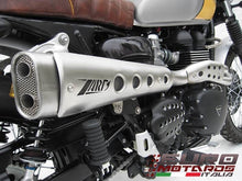 Load image into Gallery viewer, Triumph Scrambler Injected Till 2016 Zard Exhaust Full System High Brush Finish