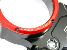 Load image into Gallery viewer, Ducabike Clear Clutch Cover Blk/Red Ducati Multistrada 1200 Monster 696 796 1100