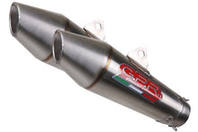 Load image into Gallery viewer, Suzuki Inazuma 250 2012-2017 GPR Exhaust Powercross Slipon Mufflers Silencers