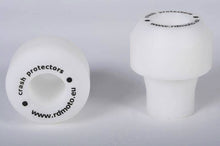 Load image into Gallery viewer, Aprilia RSV 1000 Mille/R 2001-2003 RD Moto Crash Frame Sliders Protectors White
