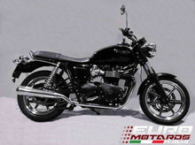 Load image into Gallery viewer, Triumph Bonneville Naked /SE 07-14 Silmotor Exhaust Megaphone Polished Silencers