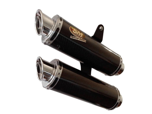 Ducati Streetfighter 848 1098 Silmotor Exhaust GP-Race Carbon Slipon Silencers