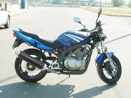 Suzuki GS500E 1989-2002 Endy Exhaust Silencer Supra Black