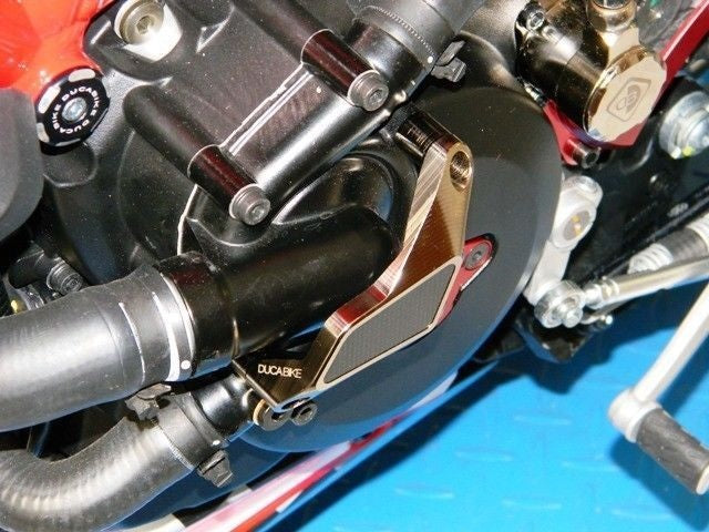 Ducabike Ducati Diavel Billet Water Pump Protector Cover Ti Color