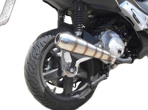 Kymco Downtown 125 2008-2012 Endy Exhaust Full System GP Hurricane
