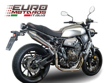 Load image into Gallery viewer, Yamaha XSR 700 2015-2017 High Mount 2in1 GPR Exhaust Full System Vintacone New