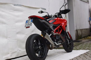 Ducati Hypermotard Hyperstrada 821 13-15 EXAN X-Black Evo Inox Exhaust Silencer