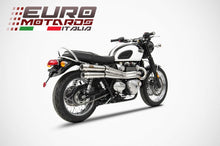 Load image into Gallery viewer, Triumph Bonneville T120 2016-2019 Zard Exhaust Full System High Mount Silencers