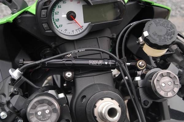 Kawasaki ZX6R 2009-2020 Toby Steering Damper Stabilizer Kit Racing Use Ti/Carbon