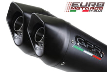 Load image into Gallery viewer, Kawasaki Z1000 SX 2011-2016 GPR Exhaust Dual Slip-On Silencers Furore Nero New