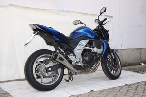 Kawasaki Z750 2007-2012 EXAN X-Black Evo Inox Exhaust Slipon Silencer Carbon Cap