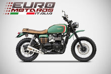 Load image into Gallery viewer, Triumph Scrambler Carbureted Model Zard Exhaust Unica Full System BLACK -3.8KG