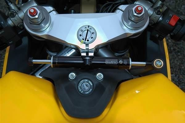 Ducati 1098 /S 2007-2009 Toby Steering Damper Stabilizer Kit Race Use Ti/Carbon