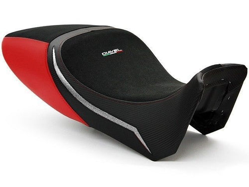 Luimoto Seat Cover Suede Fits Touring Seat Only For Ducati Diavel 2011-2014