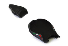 Load image into Gallery viewer, Luimoto Team Italia Suede Seat Covers Front &amp; Rear 8 Colors Ducati 848 1098 1198
