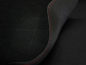 Luimoto Rider Seat Cover Diamond Suede 3 Colors Ducati 1199 Panigale 2011-2015
