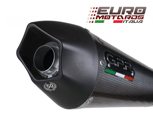 BMW F800R 2015-2016 GPR Exhaust GPE CF Carbon Look Slipon Silencer Racing