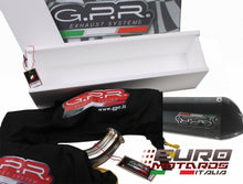 Load image into Gallery viewer, Kawasaki ER6 12-16 N-F GPR Exhaust Full System With Catalyzer GPE CF Silencer