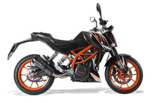 Load image into Gallery viewer, KTM Duke 390 2013-16 GPR Exhaust Systems GPE CF Black SlipOn Muffler Side STOCK
