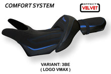 Load image into Gallery viewer, Yamaha Vmax 1700 2009-2020 TPZ Italia Odessa Velvet Comfort Seat Cover